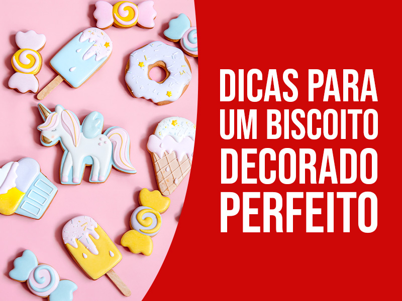 biscoito decorado