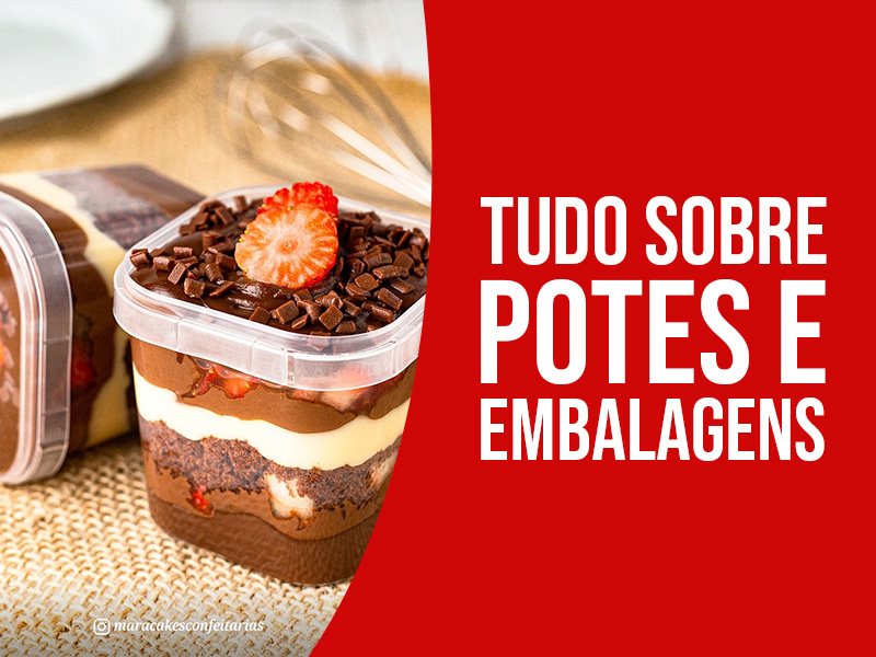 potes e embalagens