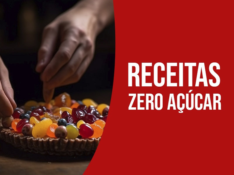 receitas zero açúcar