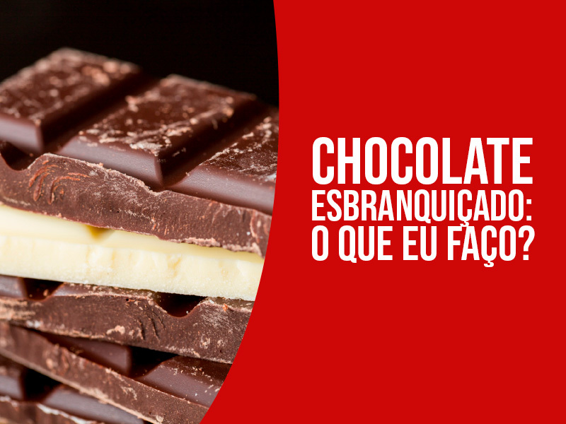 chocolate esbranquiçado